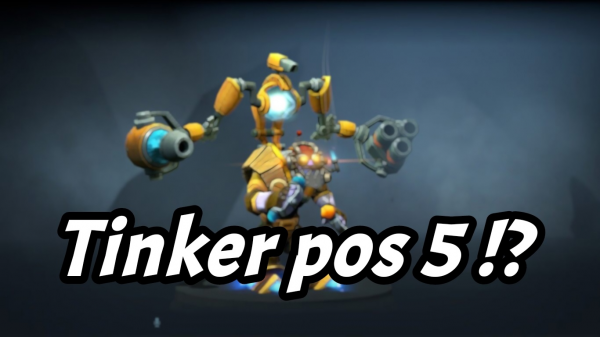 Dota 2 Tinker 5 позиция в исполнении Быкова Тимофея