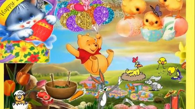 Easter Egg Song for children video by Beryl - .wmv смотреть онлайн