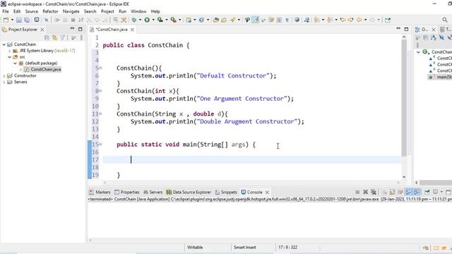 Constructor Chaining смотреть онлайн