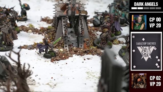 Dark Angels vs Iron Warriors | Warhammer 40,000 Battle Report смотреть онлайн