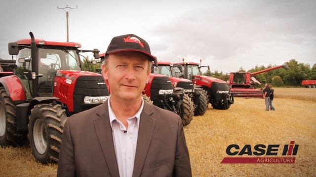 VIVAGRI - LACROIX : Démonstration gamme CASE IH vue par un drône смотреть онлайн