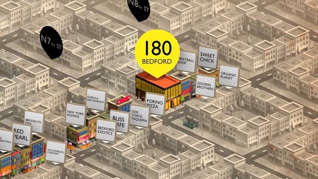 180 Bedford Avenue / Isometric Animation смотреть онлайн