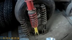 задняя пружина ока на перед