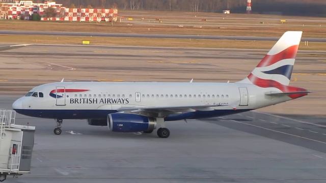 British Airways Airbus A319-131 Taxiing to Gate at Malpensa Airport (LIMC) - Milan смотреть онлайн