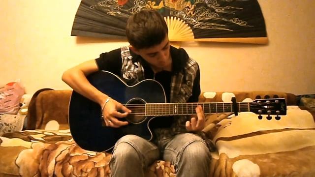 Sadness and Sorrow (Naruto) на гитаре cover, обучение, гайд с табами. смотреть онлайн