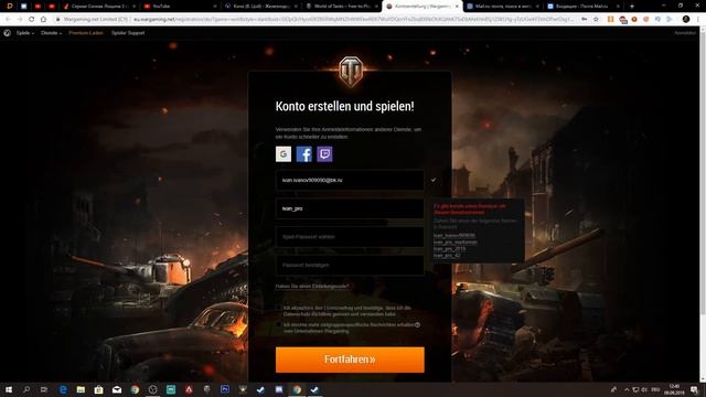 Как Зарегистрироваться и скачать Европейский клиент World of Tanks. смотреть онлайн