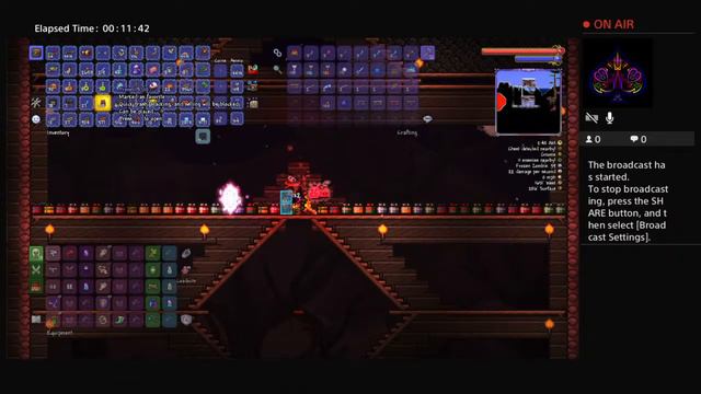 Terraria Christmas fireside chat and gift opening! смотреть онлайн
