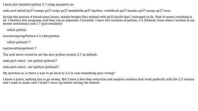 Set default python 2.7. смотреть онлайн