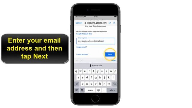 How to Add Gmail account to iPhone 8 смотреть онлайн