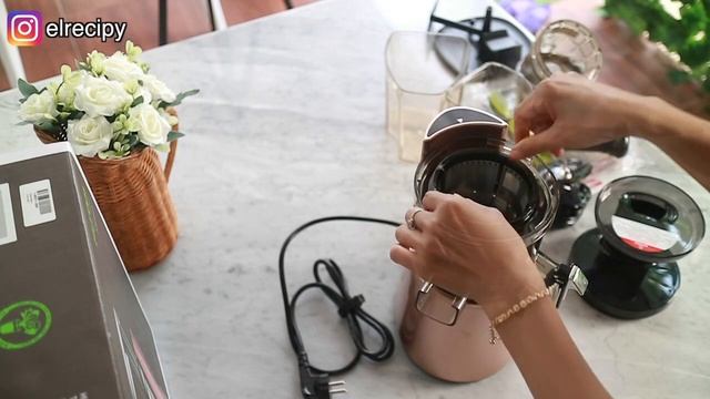 Unboxing Juicer ☆ HUROM Model H-AA Rose Gold смотреть онлайн