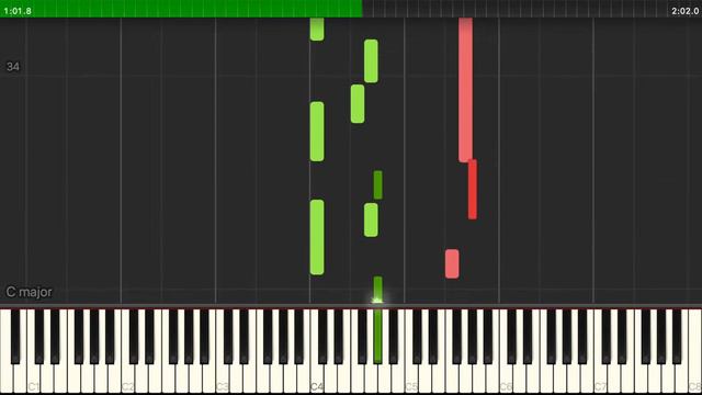 Hollow Knight OST - Resting Grounds (Piano Tutorial) смотреть онлайн