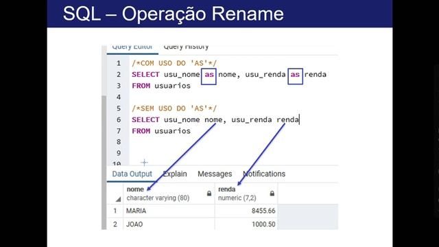 Revisão (Select com Join) e delete - Postgresql смотреть онлайн