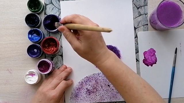 Пудель. Рисуем пуделя. Нетрадиционное рисование. смотреть онлайн