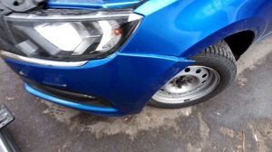 Как снять бампер Lada Granta Как снять клыки с бампера Lada granta