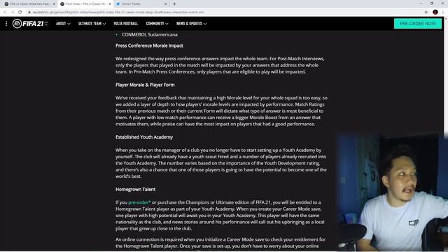 FIFA 21 Career Mode Indonesia | Penjelasan Lengkap Semua Fitur Baru FIFA 21 Career Mode (Deep Dive) смотреть онлайн