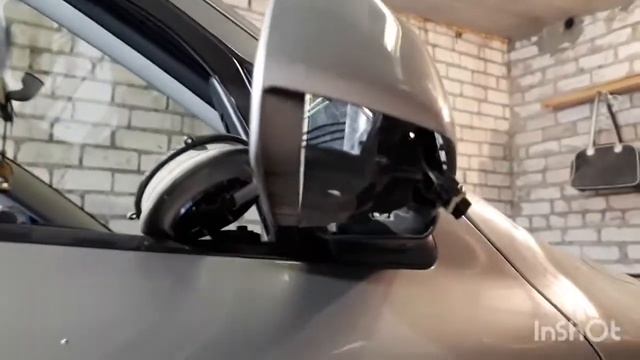 Некогда бы не додумался. Как снять зеркальный элемент и заменить повторитель.✌ смотреть онлайн