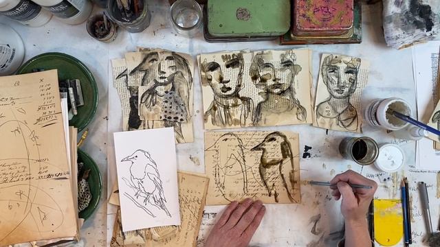 Expressive Portrait Collage