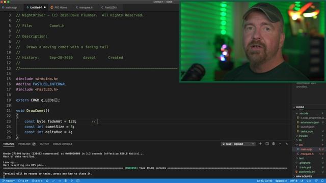 06-Comet Effect - LED Strip Arduino Tutorial - FastLED Effects - on RGB LED WS2812B and Neopixels смотреть онлайн