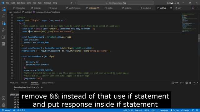 Error [ERR_HTTP_HEADERS_SENT]: Errors in Nodesjs and Postman Solved смотреть онлайн