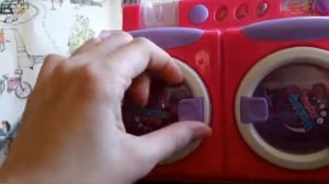 Распаковка игрушечной стиральной машины для кукол