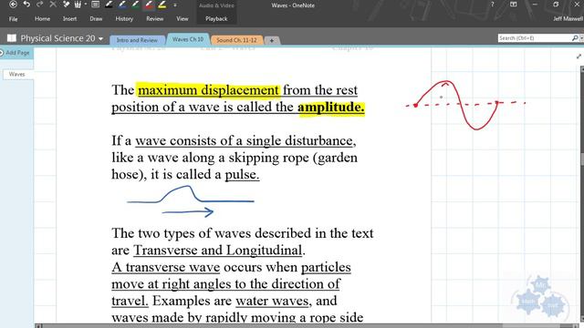 Phys Sc 20 Waves Intro 10.1 10.3 смотреть онлайн