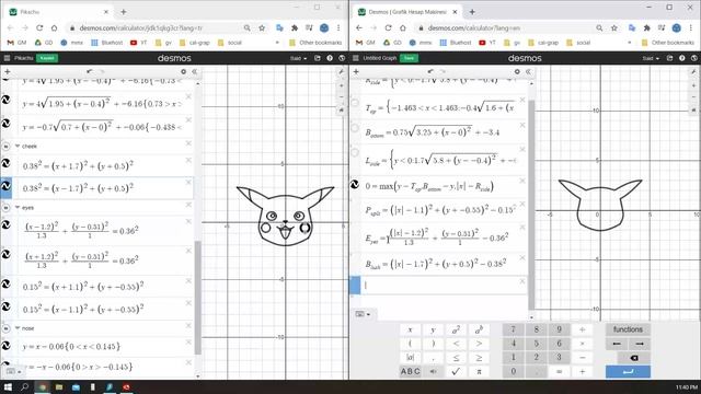How to Create Desmos Art 5 - Professional Graphing and Coloring - Step by Step Guide смотреть онлайн