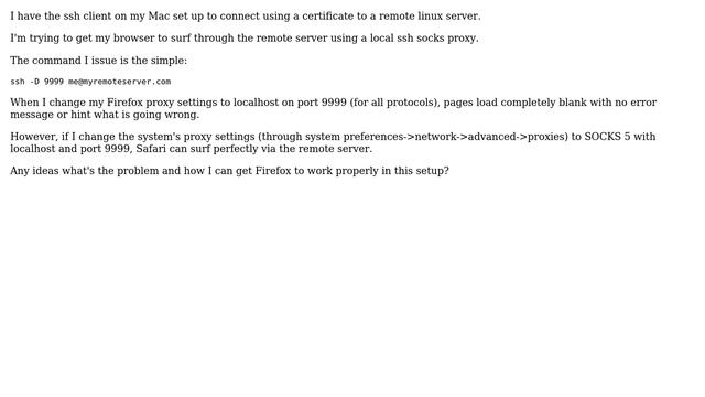SSH socks proxy not working with Firefox on a Mac (2 Solutions!!) смотреть онлайн
