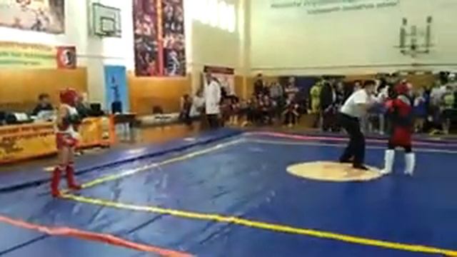 Бой Ушу Саньда Акьюз Дэрья 10 лет смотреть онлайн