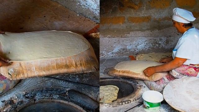 ARMENIAN LAVASH | Making Traditional Lavash In Yerevan
