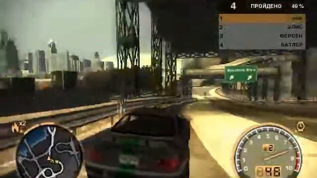 NFS MW прохождение # 2 11 босс Биг Лу смотреть онлайн