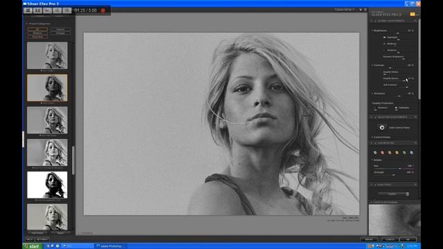 Silver EFEX Pro 2 - Trieste Filter Photoshop tutorial смотреть онлайн