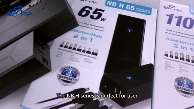 FSP Universal Laptop Adapter NB H Series 110W 65W смотреть онлайн