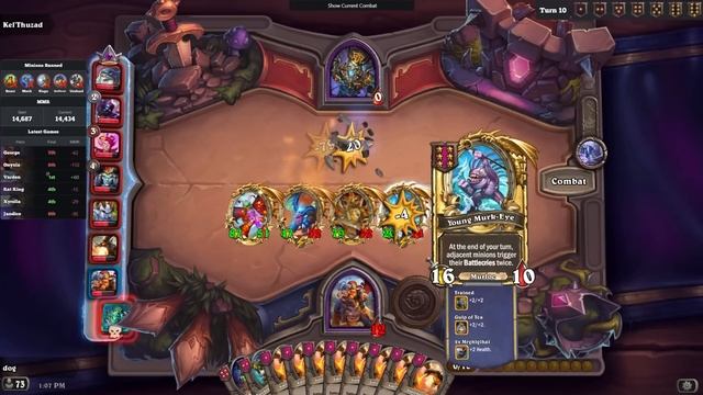 Goldening Your Entire Board At Once Rules the Game | Dogdog Hearthstone Battlegrounds смотреть онлайн