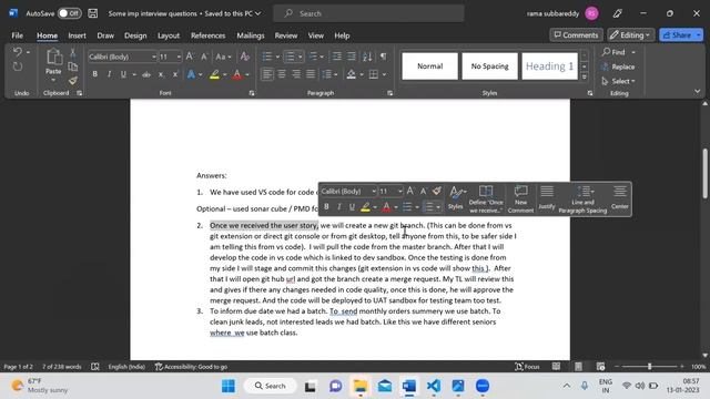 salesforce interview questions #git #important смотреть онлайн