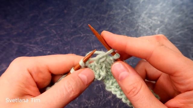 Необычный УЗОР СПИЦАМИ "Косы с Вытянутыми петлями". Вязание на спицах № 586 смотреть онлайн
