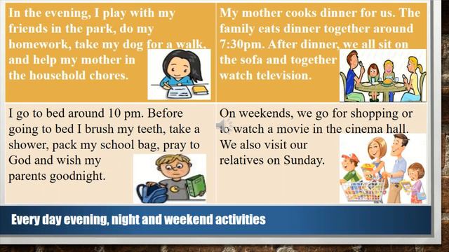 HOW TO TALK ABOUT YOUR DAILY ACTIVITIES IN ENGLISH. LEARN THROUGH EXAMPLES. смотреть онлайн