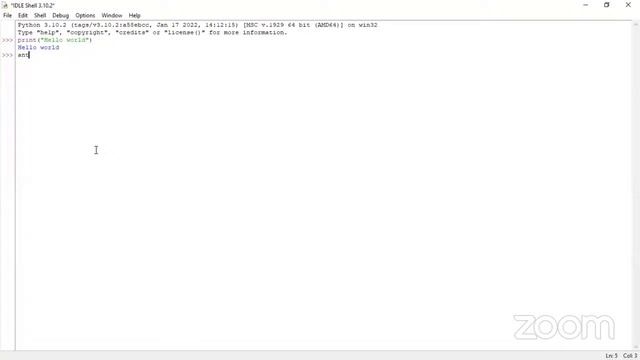 Kode Camp 2.0 Beginner Python Training Session 1 - Introductory Class смотреть онлайн
