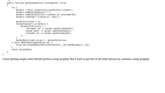 Magento: How to get order list of customer using graphql? смотреть онлайн