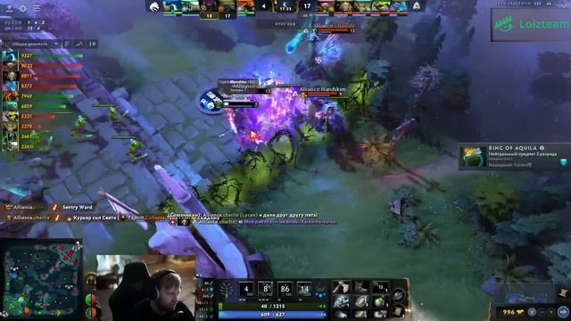 ЧТО ТВОРИТ ЭТОТ СОСТАВ АЛЬЯНС! НС СМОТРИТ МАТЧ НА ВЫЛЕТ / TEAM SPIRIT VS ALLIANCE DOTA 2 смотреть онлайн
