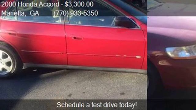 2000 Honda Accord SE 4dr Sedan for sale in Marietta, GA 3006 смотреть онлайн