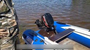 Лодка ПВХ СТЕЛС 335 - первый реальный отзыв от покупателя.