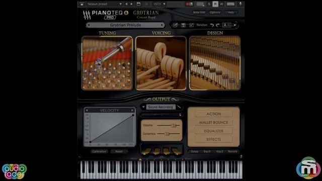 Pianoteq 6 - Comparison Grand Piano Model #1