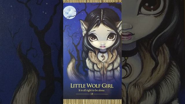 Little Wolf Girl (18) ? Oracle of the Shapeshifters card meaning смотреть онлайн