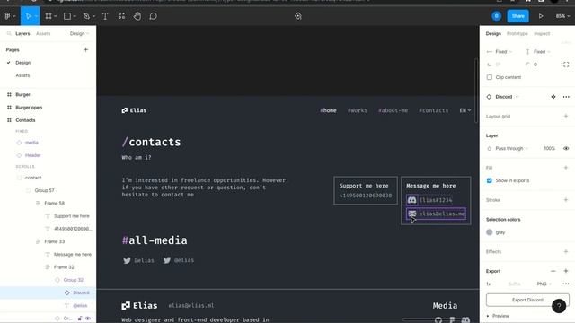 Create a Professional Portfolio with React & Tailwind: Contact page смотреть онлайн