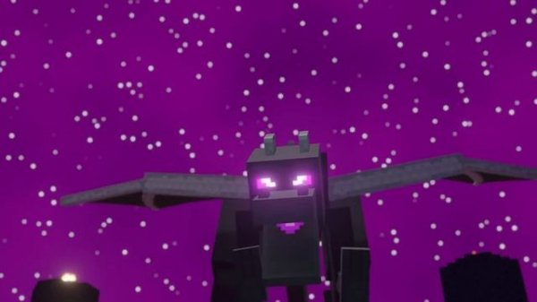 Warden vs EnderDragon (Minecraft Animation)