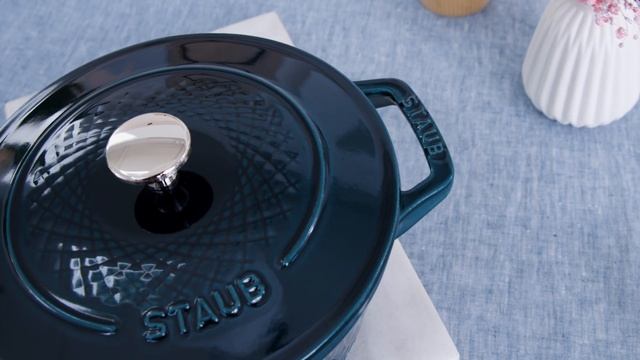 НОВИНКА: КОКОТ STAUB TWISTER КРУГЛЫЙ, 24 СМ, 4,25 Л, ЦВЕТ МОРСКАЯ ВОЛНА. смотреть онлайн