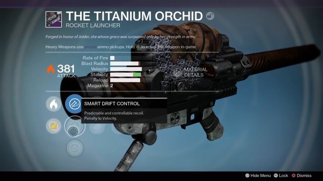 (Destiny IRON BANNER) Bounty drop - rocket launcher - THE TITANIUM ORCHID смотреть онлайн