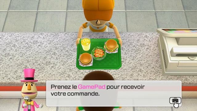 Wii Party U - Wii U - Part 1 - Fast Food Frenzy смотреть онлайн