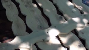 Вешалка под старину из старых досок