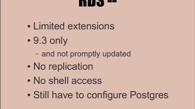 AWS Face Off: Heroku vs. EC2 vs. RDS смотреть онлайн